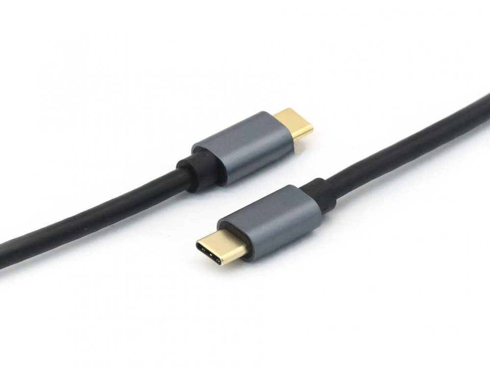 EQUIP CABO USB 3.2 GEN 2 C-C CABLE M/M 10G TRANSFER 5A 100W 0.5MT BLACK, miniatura 2