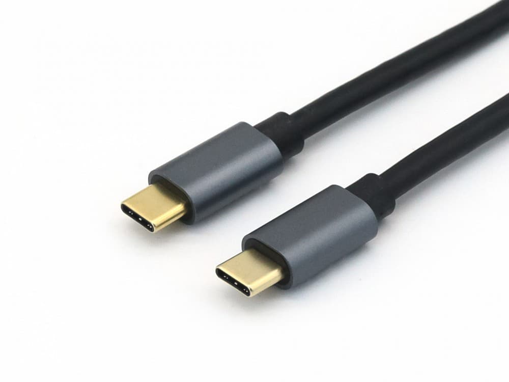 EQUIP CABO USB 3.2 GEN 2 C-C CABLE M/M 10G TRANSFER 5A 100W 0.5MT BLACK, miniatura 4