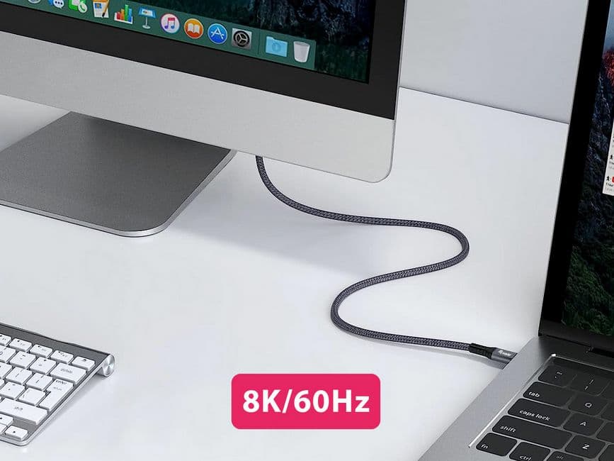 Equip 128383 Cabo USB 4 Gen 3 C para C, M/M, 2,0 m, PD3.1 240 W, 8K/60 Hz, 40 Gbps, preto, miniatura 6