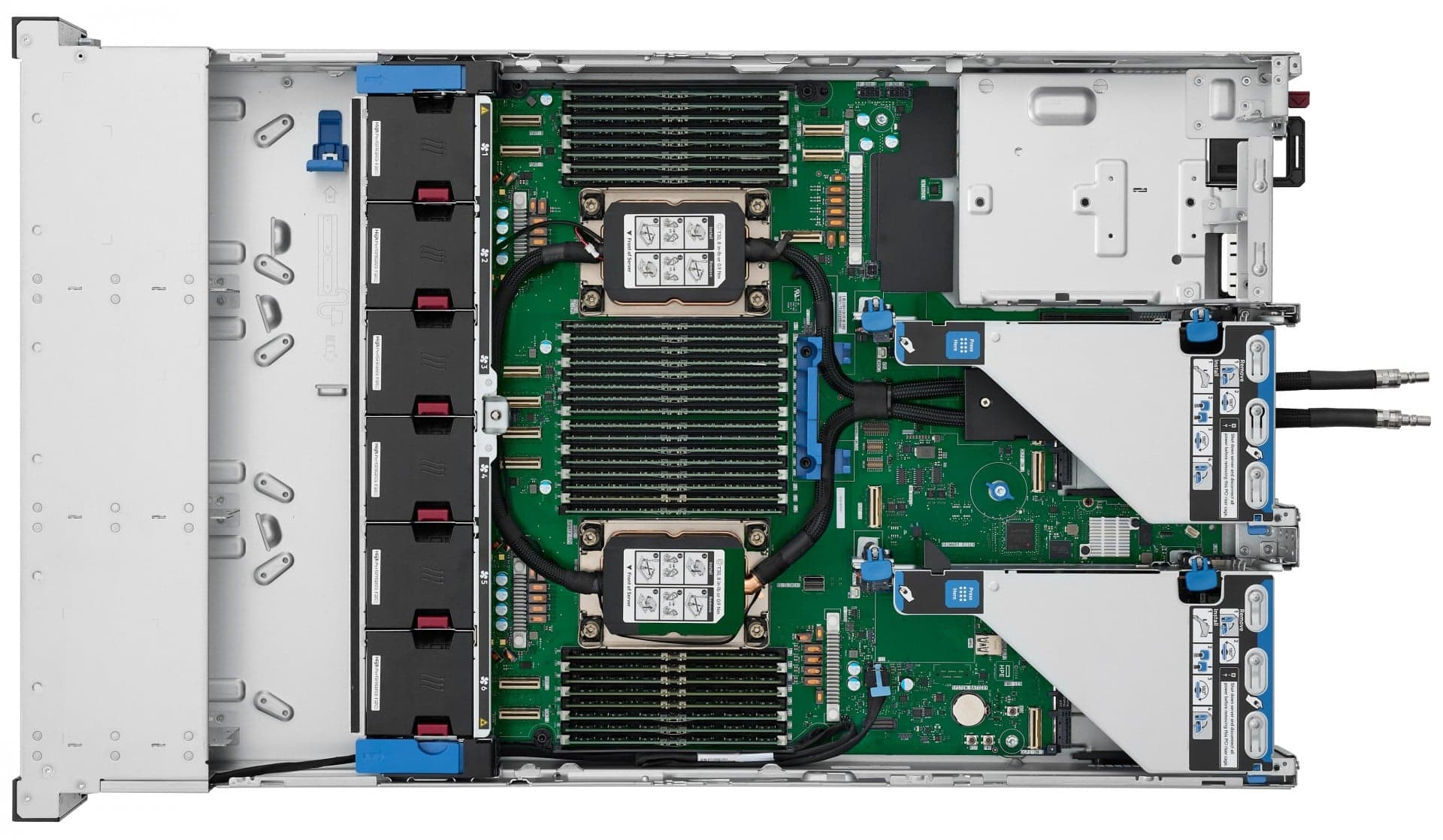 HPE ProLiant Compute DL380 Gen12 - Servidor - montável em bastidor 2U - 1 via - 1 x Xeon 6507P / até 4.3 GHz - RAM 64 GB - hot-swap (permuta) 2.5" compartimento(s) - SSD 2 x 480 GB - sem SO - monitor: nenhum, miniatura 4