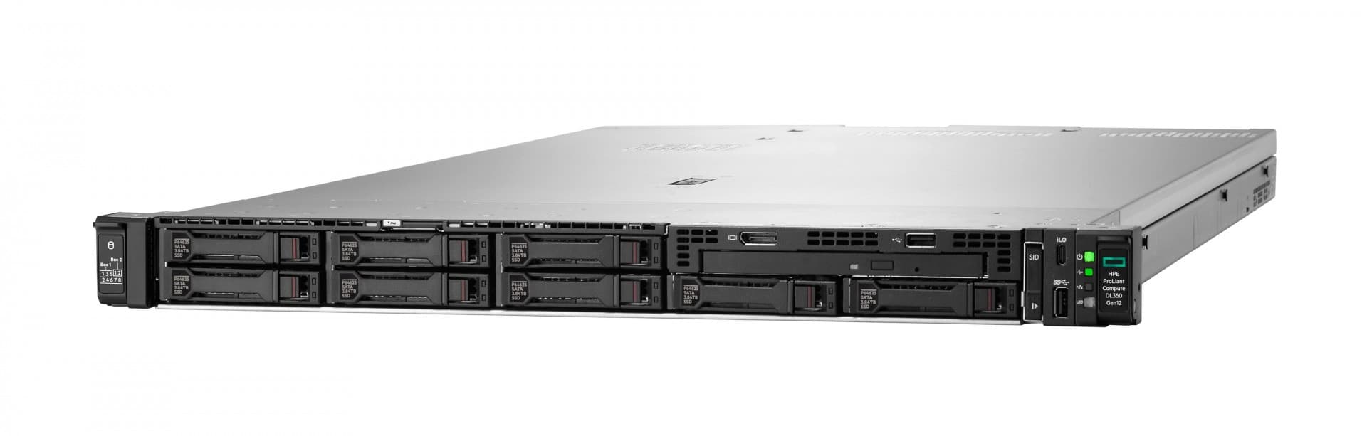 HPE ProLiant Compute DL360 Gen12 - Servidor - montável em bastidor 1U - 1 x Xeon 6507P / até 4.3 GHz - RAM 64 GB - hot-swap (permuta) 2.5" compartimento(s) - SSD 2 x 480 GB - sem SO - monitor: nenhum, miniatura 3