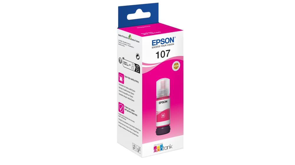 Epson Garrafa de tinta Magenta EcoTank 107, miniatura 9
