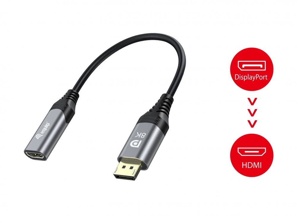 EQUIP ADAPTADOR DISPLAYPORT 1.4 PARA HDMI 8K/60Hz, miniatura 5