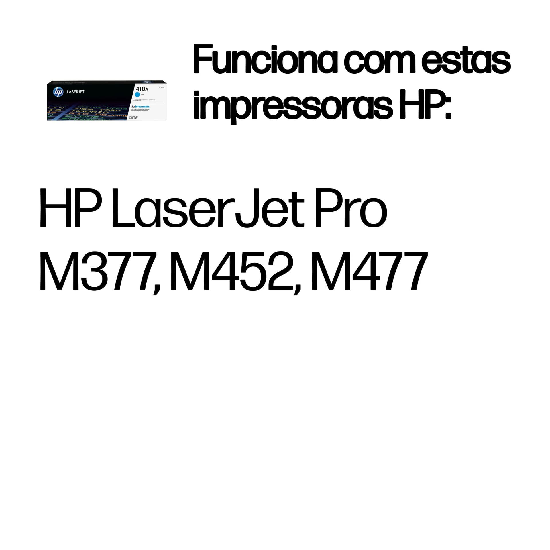 HP Toner LaserJet original 410A ciano, miniatura 2
