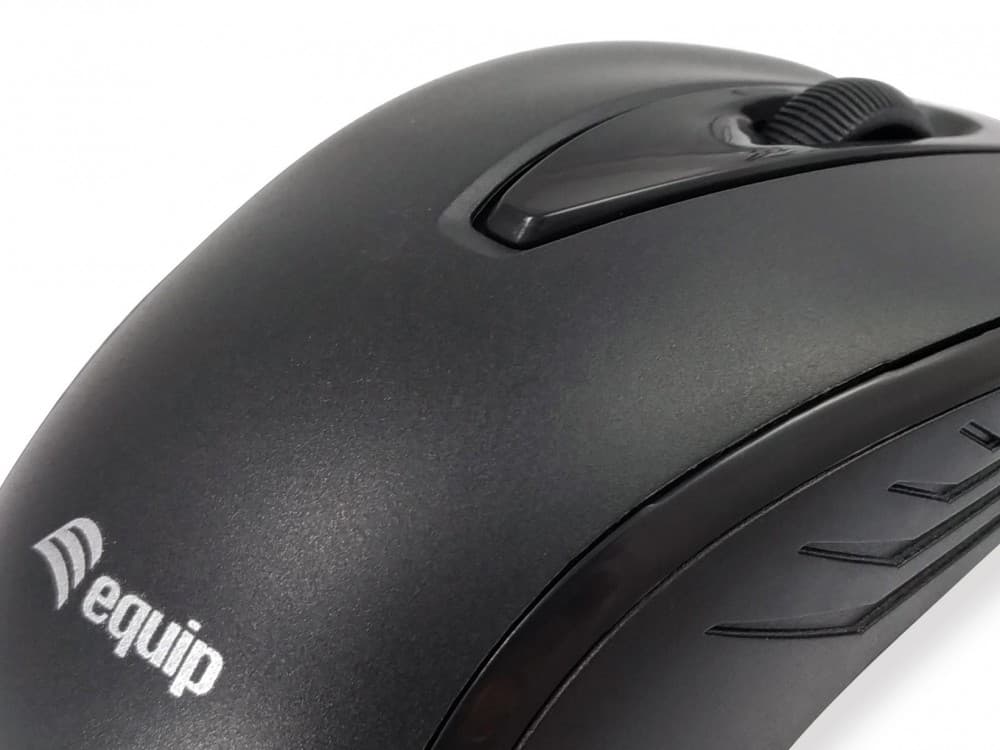 EQUIP LIFE RATO OPTICO COMPACT USB BLACK 1000DPI, miniatura 2