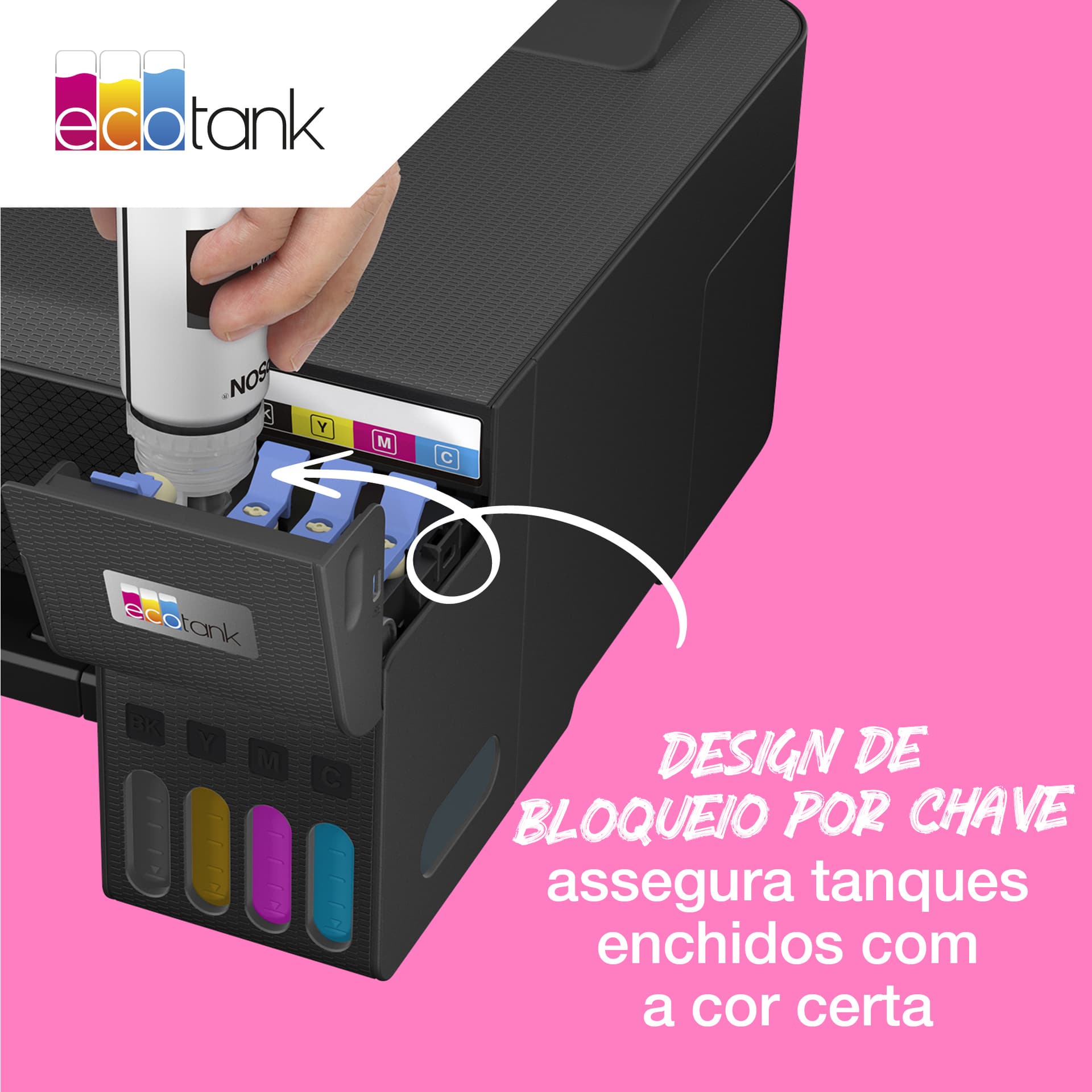 Epson Garrafa de tinta Ciano EcoTank 103, miniatura 5