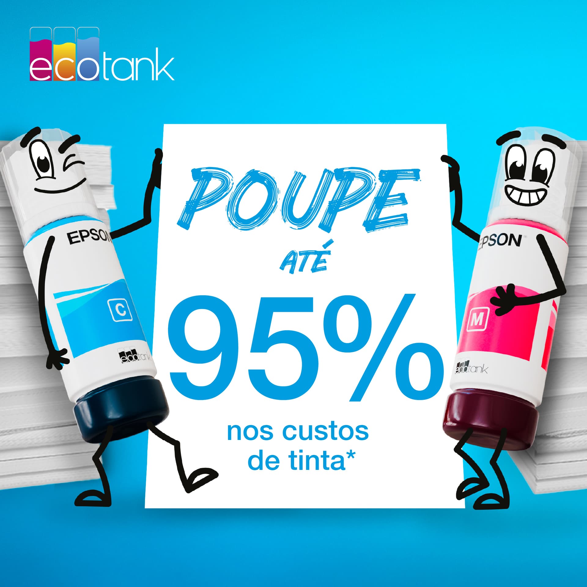 Epson Garrafa de tinta Ciano EcoTank 103, miniatura 6