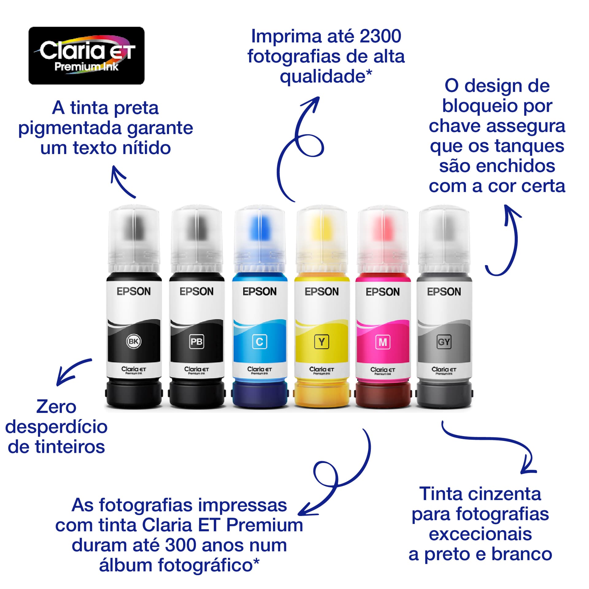 Epson 114 EcoTank Magenta ink bottle, miniatura 1
