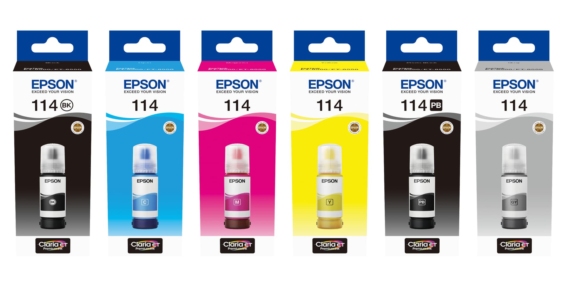 Epson 114 EcoTank Magenta ink bottle, miniatura 6