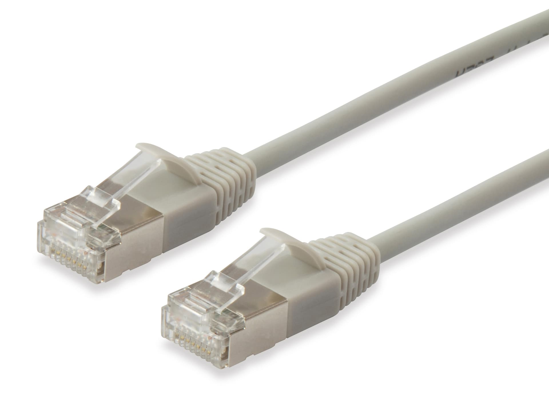 EQUIP CHICOTE CAT6A F/FTP SLIM 0.5M BEGE
