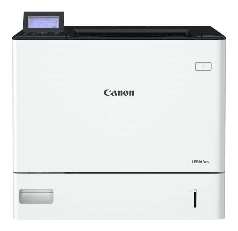 Canon i-SENSYS LBP361dw - Impressora - P/B - laser - A4 (210 x 297 mm), Legal (216 x 356 mm) (original) - A4/Legal (media) - até 61 ppm (impressão) - 550 folhas - USB 2.0, LAN, Wi-Fi(n)