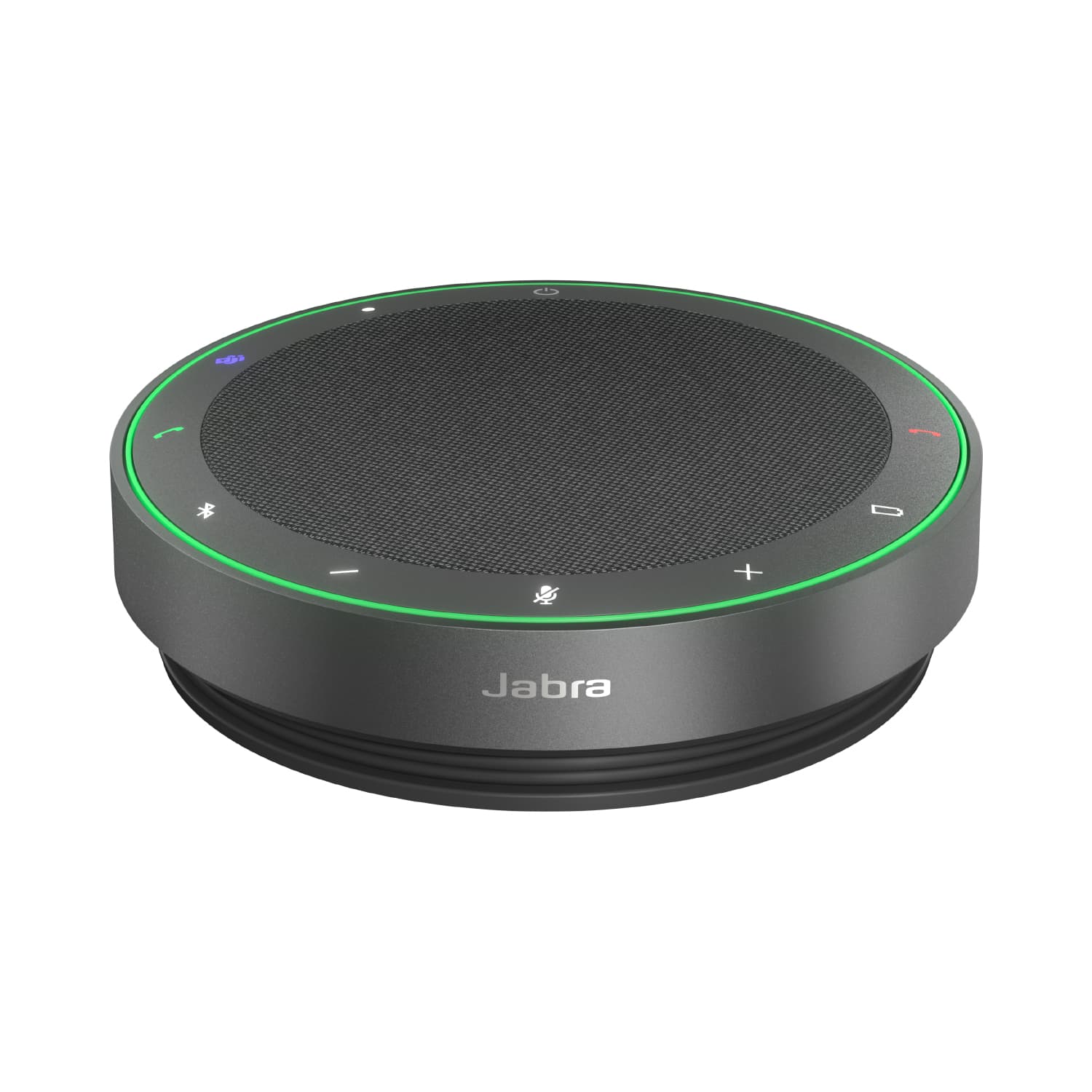 Jabra Speak2 75 MS - Altifalante mãos livres - bluetooth - sem fios - USB-A, USB-C - cinza escuro - Certificado para Microsoft Teams Rooms, Otimizado para Microsoft Teams, Certificação Microsoft Swift Pair