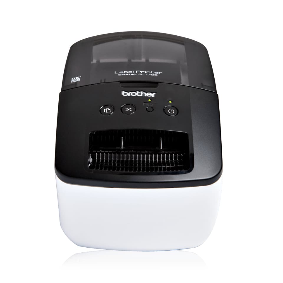 Brother QL-700 - Impressora de etiquetas - térmico direto - Rolo (6,2 cm) - 300 x 600 ppp - até 150 mm/ s - USB - cortador