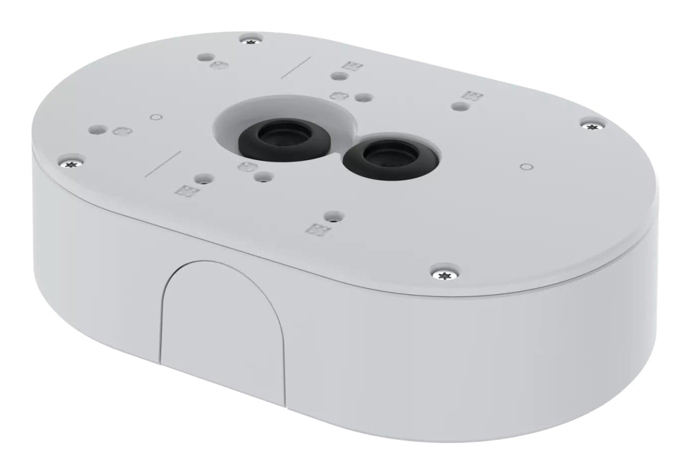 AXIS TP4601-E - Caixa traseira do conduto da câmara - interior, exterior - branco - para AXIS P4705-PLVE, P4707-PLVE
