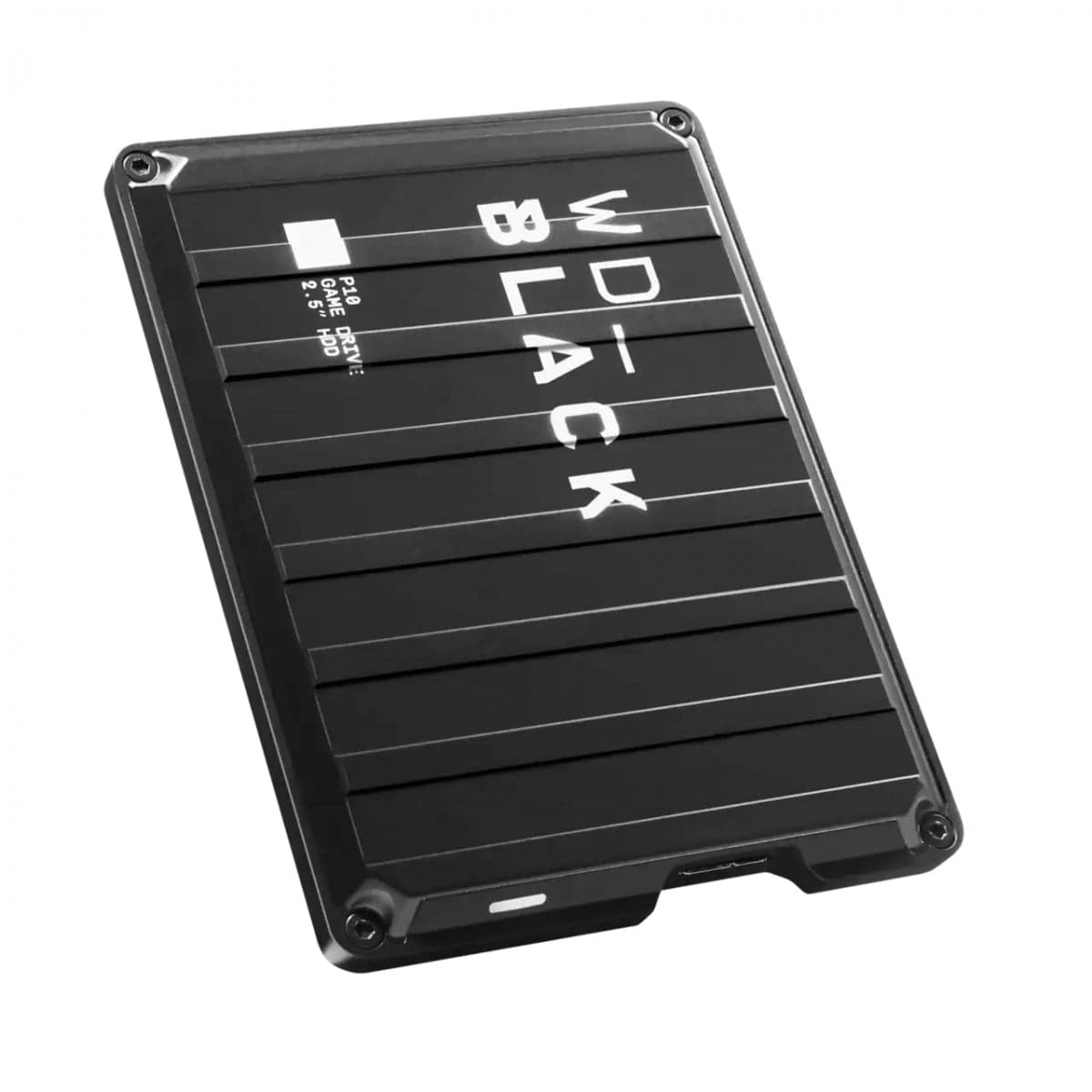 WD_BLACK P10 Game Drive WDBA2W0020BBK-WES1 - Disco rígido - 2 TB - externa (portátil) - 2.5" - USB 3.2 Gen 1 - preto