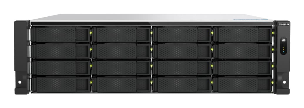 QNAP TS-H1677AXU-RP, AMD Ryzen™ 7, 32 GB, 0 TB, QNAP QTS