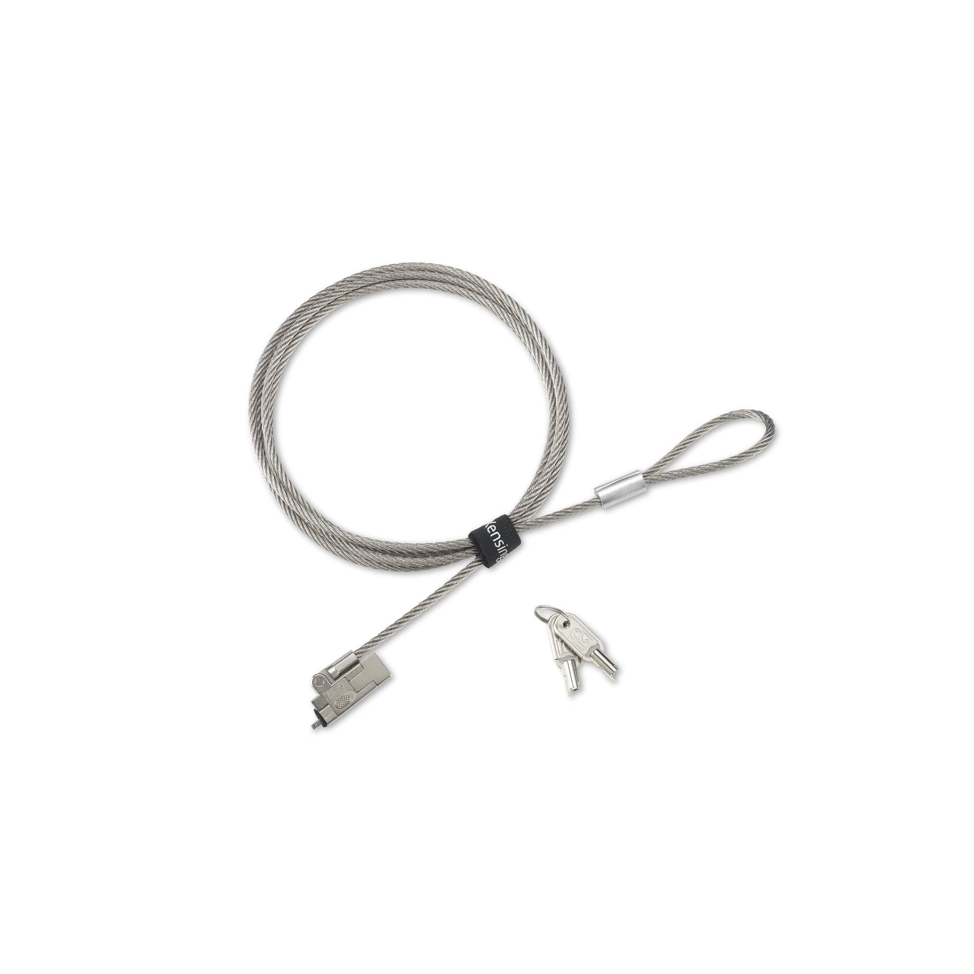 Kensington Slim NanoSaver 2.0 EQ - Trancamento do cabo de segurança - com chave - 1.8 m