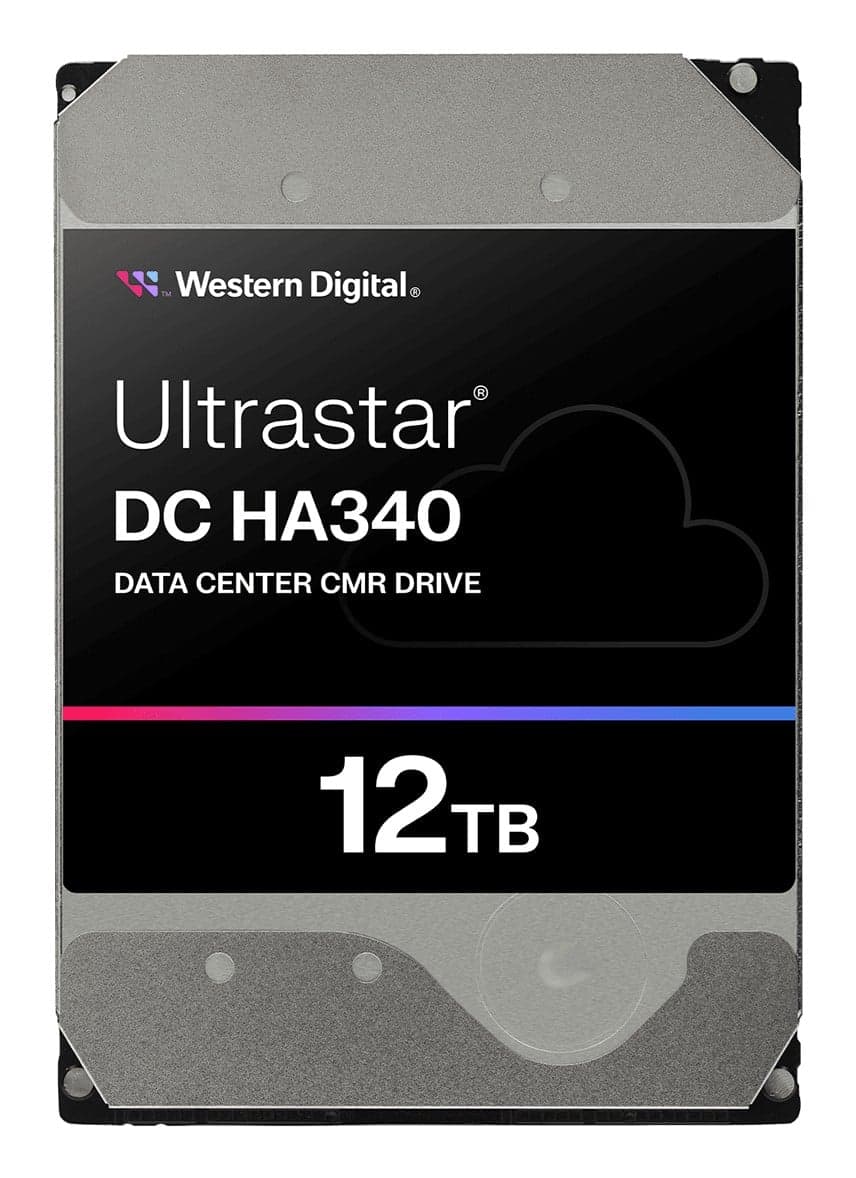 WD Ultrastar DC HA340 WUS721212BLE6L4 - Disco rígido - Centro de Dados - 12 TB - interna - 3.5" - SATA 6Gb/s - 7200 rpm - buffer: 512 MB