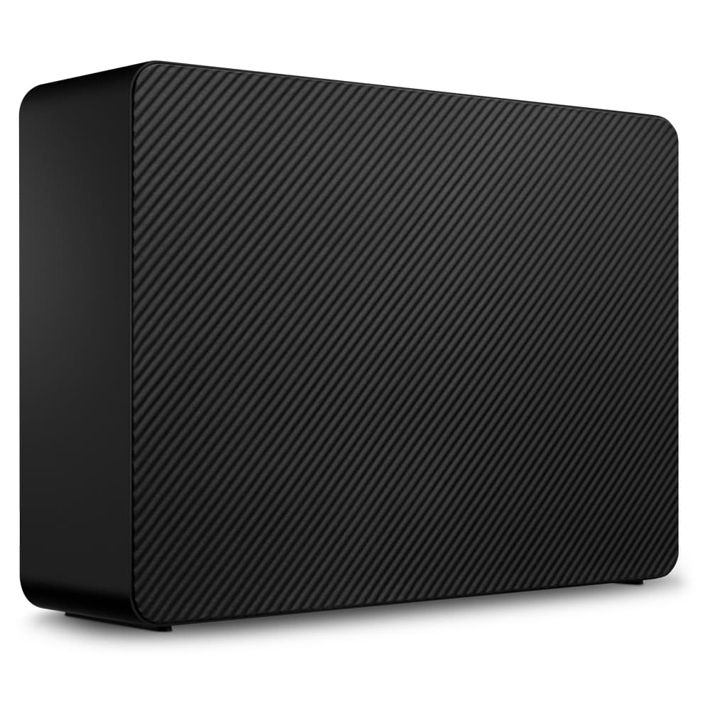 Seagate Expansion STKP28000400 - Disco rígido - 28 TB - externa (desktop) - USB 3.0 - preto - com Seagate Rescue Data Recovery