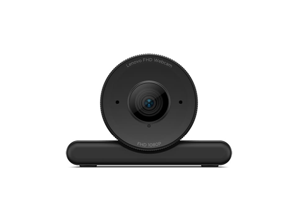 Lenovo - Câmara web - a cores - 1920 x 1080 - 1080p - áudio - USB 2.0 - MJPEG, YUY2 - DC 5 V