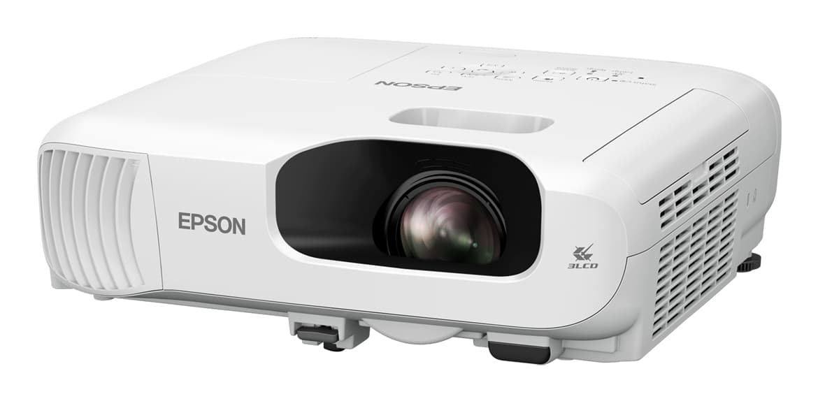 Epson EB-W56S - 3 projetores LCD - 3700 lumens - WXGA (1280 x 800) - 16:10 - branco