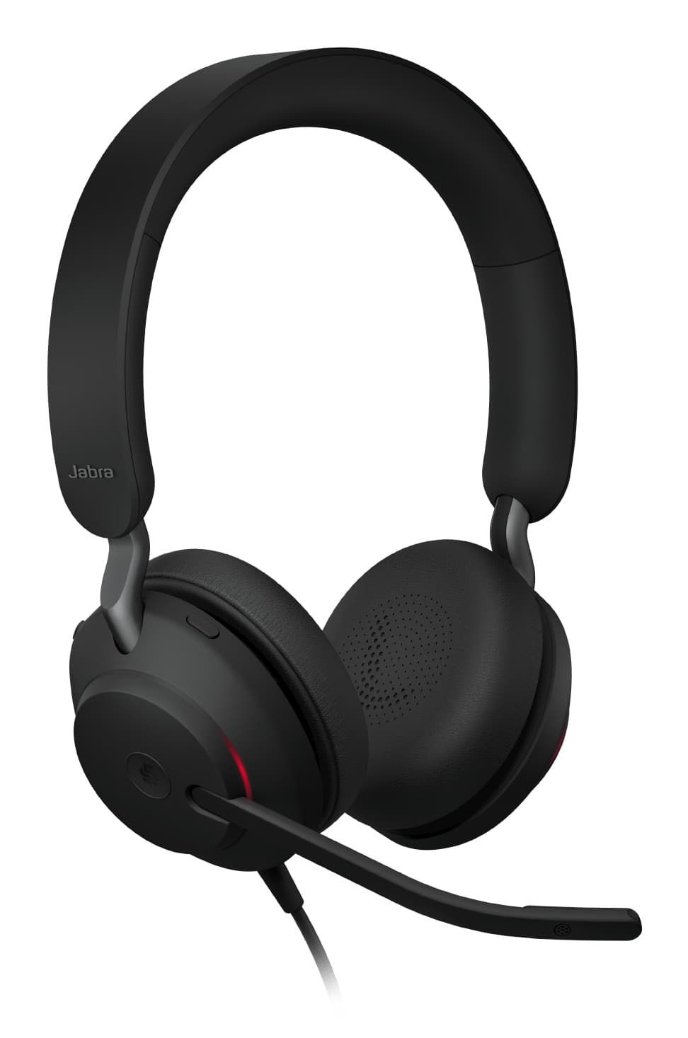 Jabra Evolve2 40 SE UC Stereo - Auscultadores - no ouvido - com cabo - USB-C, USB-A - isolamento de ruído - Otimizado pata UC