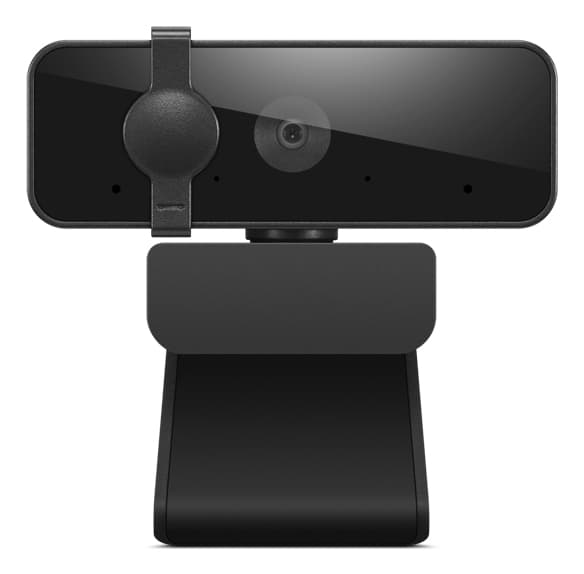 Lenovo Essential - Câmara web - a cores - 1920 x 1080 - 1080p - áudio - USB 2.0 - MJPEG, YUY2 - DC 5 V