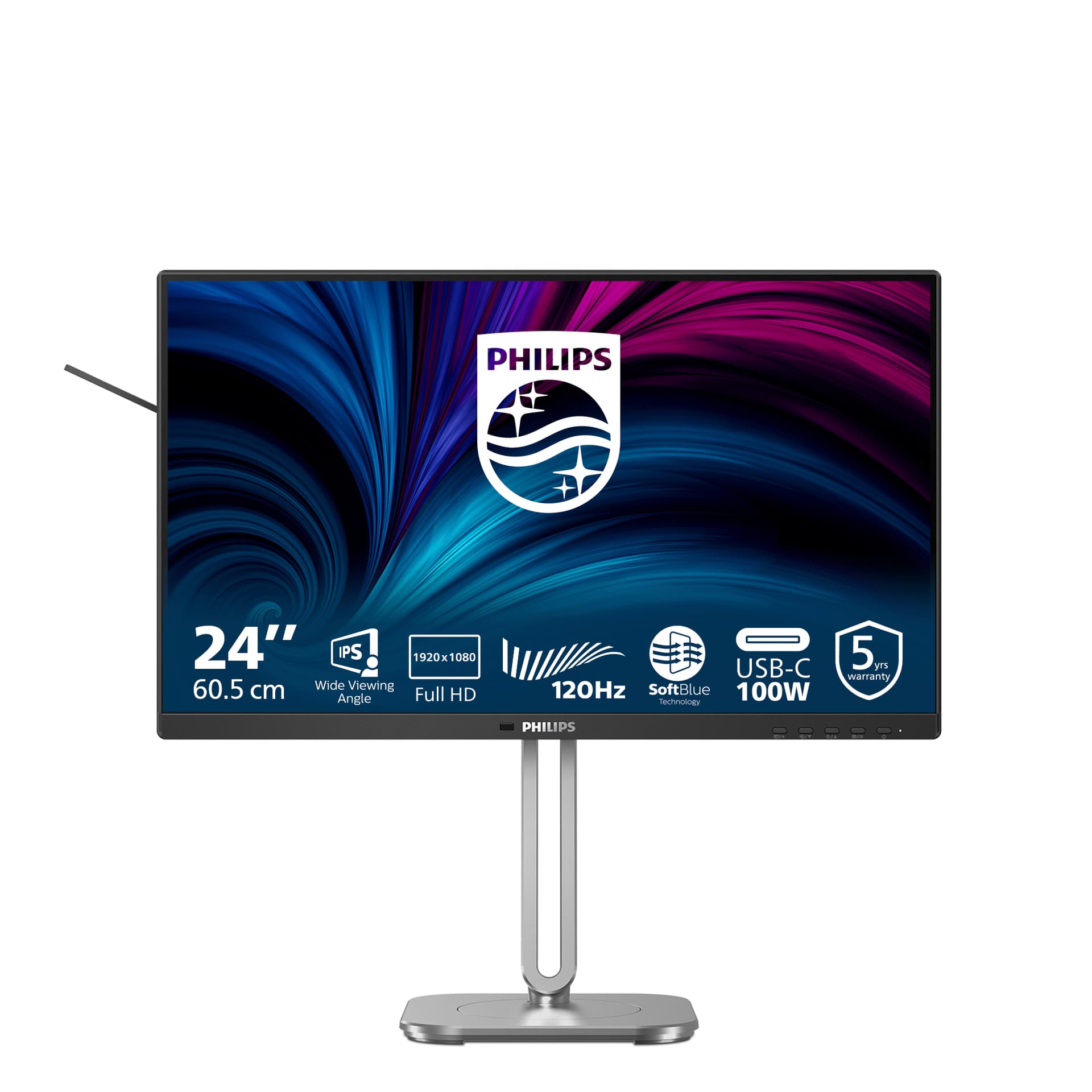 Philips 4000 series 24B2U4301/00, 60,5 cm (23.8"), 1920 x 1080 pixels