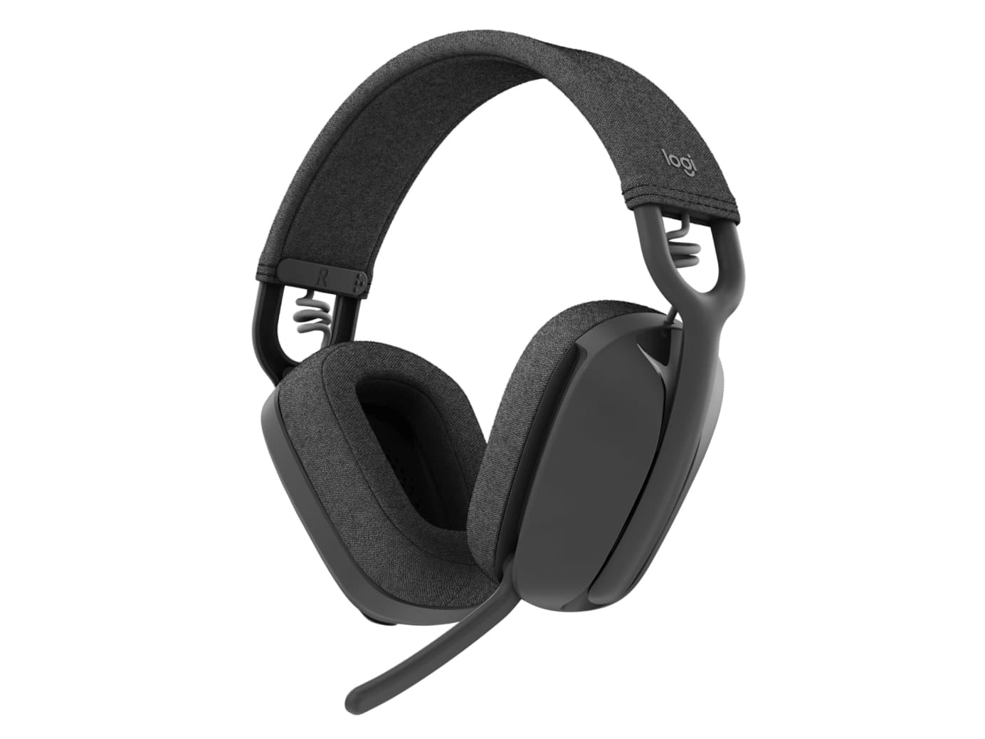 Logitech Zone Vibe Wireless - Auscultadores - tamanho completo - bluetooth - sem fios - isolamento de ruído - grafite - Certificado para Microsoft Teams