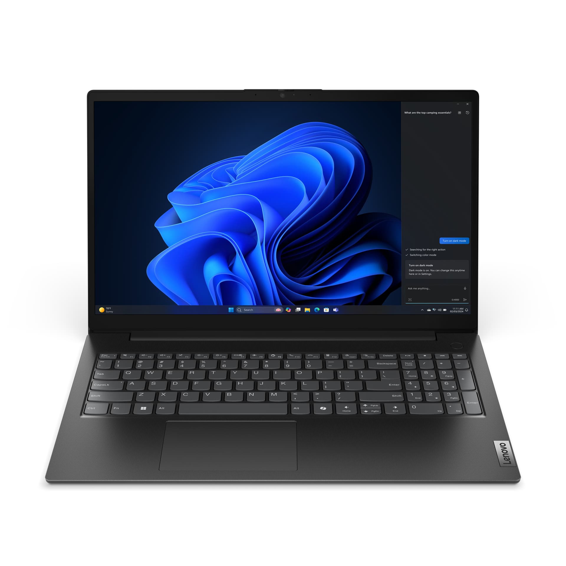 Lenovo V15 G5 IRL, Intel® Core™ i7, 39,6 cm (15.6"), 1920 x 1080 pixels, 16 GB, 512 GB, Windows 11 Pro