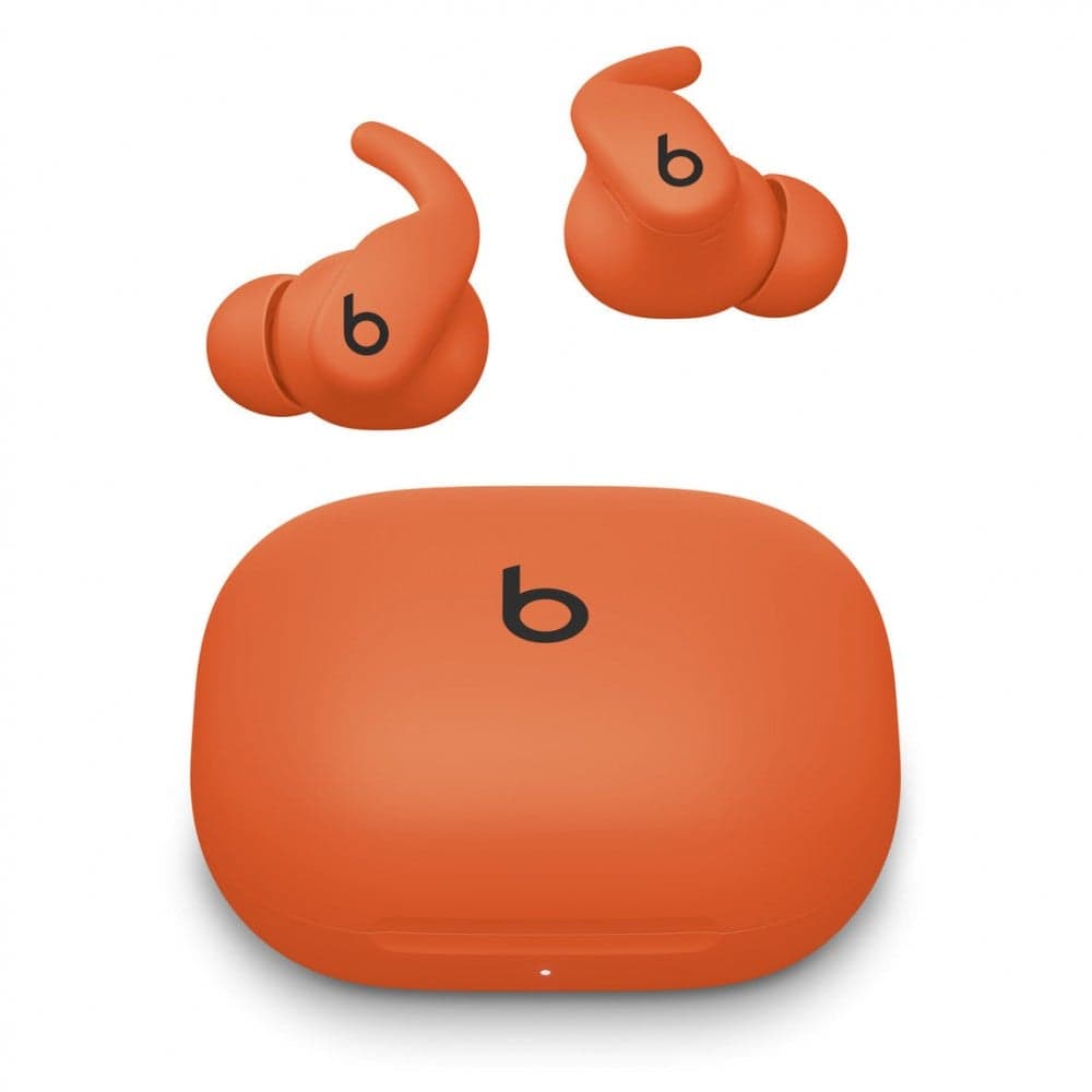 Beats Powerbeats Fit - Auscultadores sem fios com microfonoe - intra-auricular - bluetooth - cancelamento de ruído activo - laranja brilhante