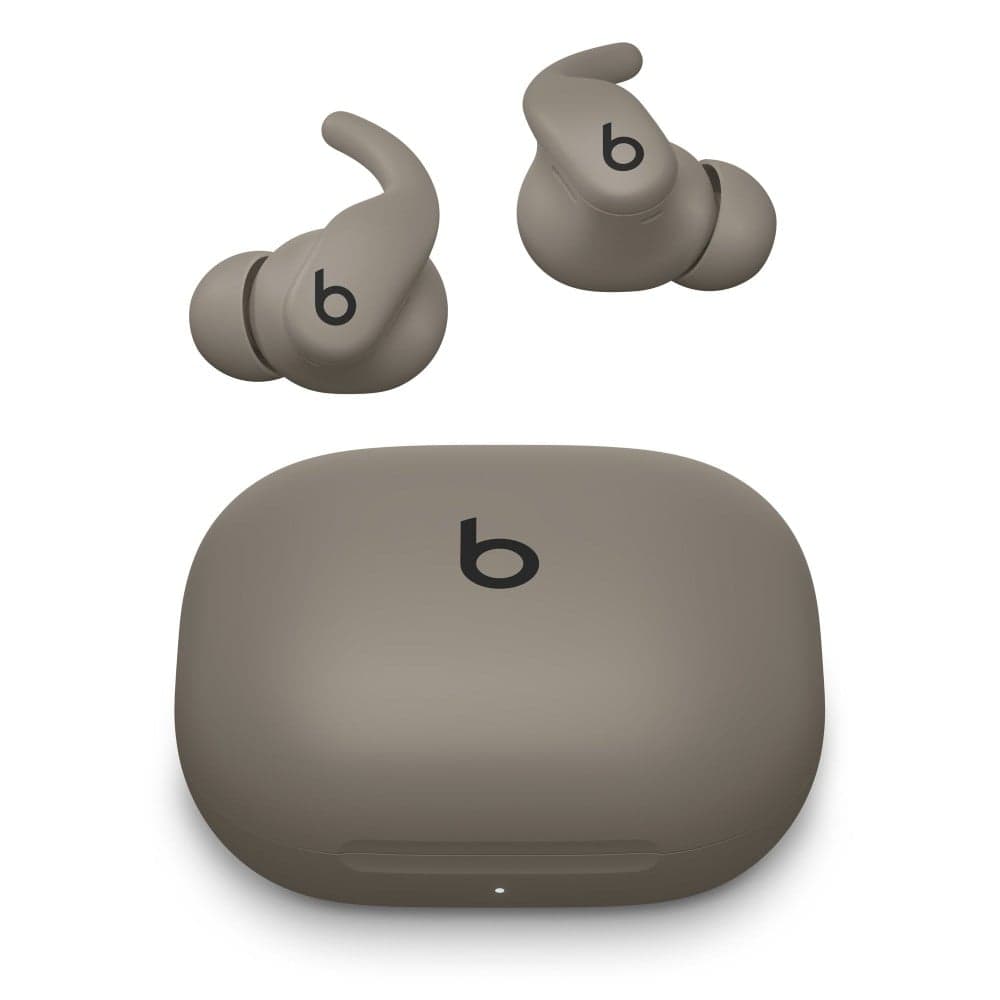 Beats Powerbeats Fit - Auscultadores sem fios com microfonoe - intra-auricular - bluetooth - cancelamento de ruído activo - cinzento gravilha