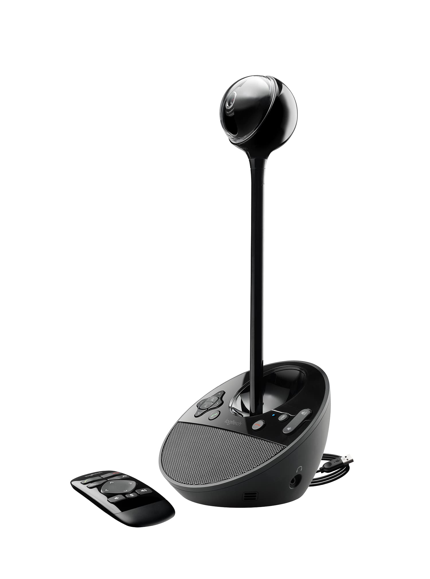 Logitech BCC950 ConferenceCam - Câmara web - PTZ - a cores - 1920 x 1080 - áudio - USB 2.0 - H.264