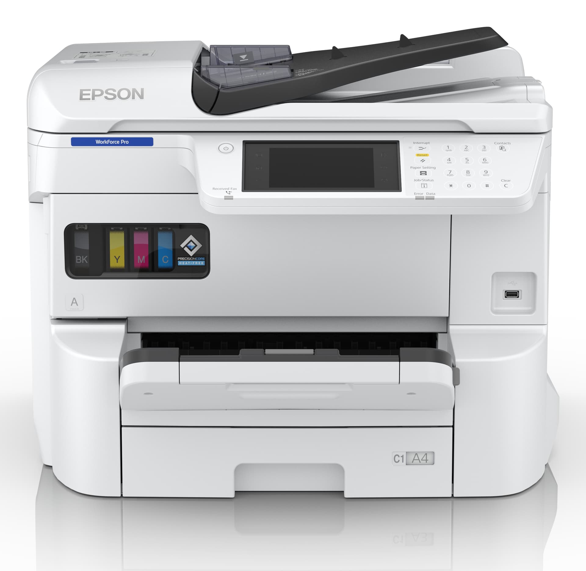 EPSON WORKFORCE PRO EM-C7100DWF INKJET COLOR 25 PPM A3+ MULTIFUNCTIONAL BLACK PRINTER