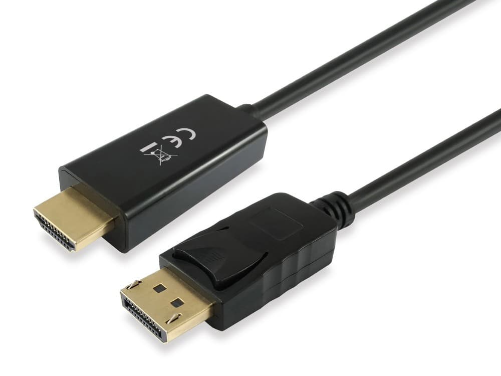 EQUIP CABO DISPLAYPORT HDMI 2MT PRETO