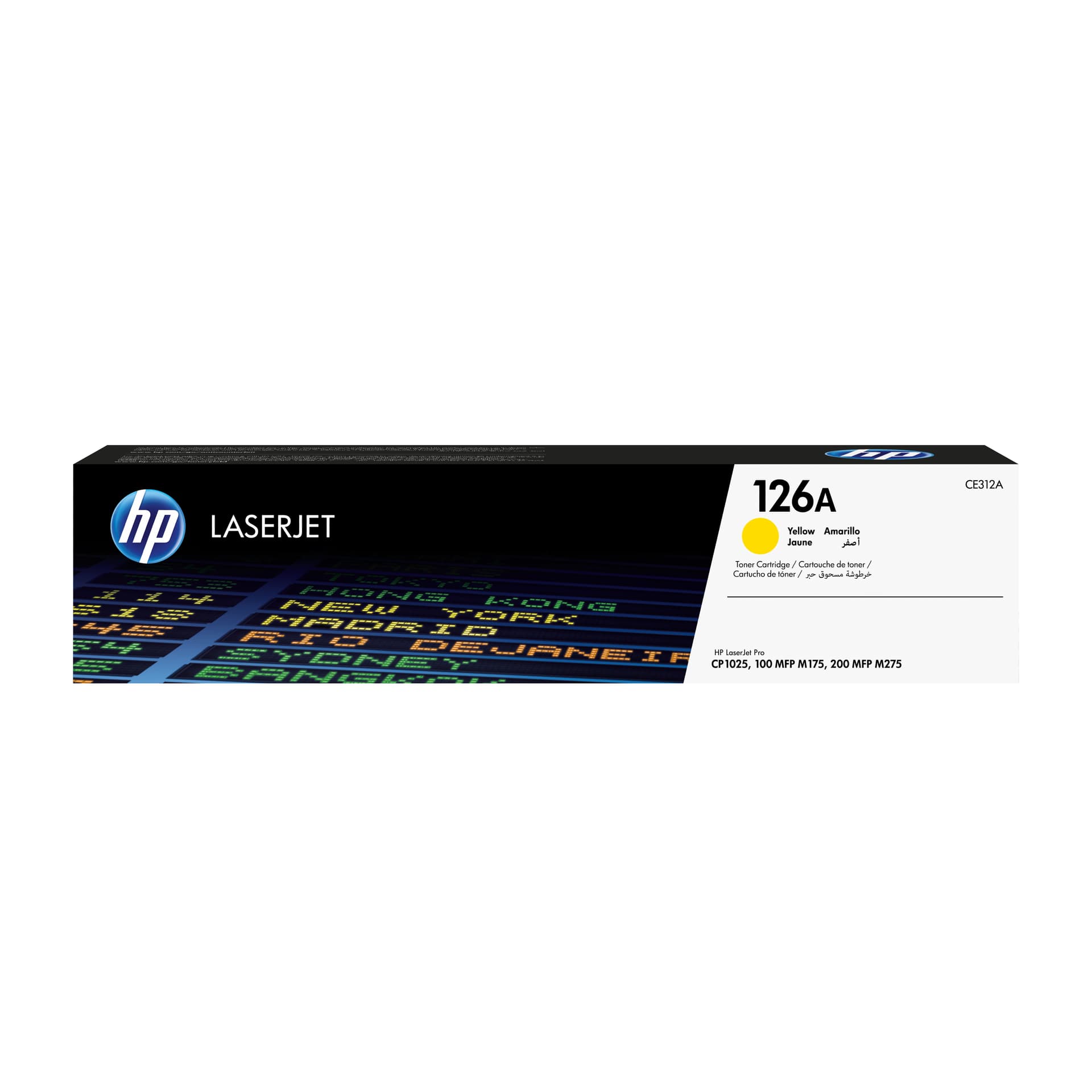 HP 126A original LaserJet Toner cartridge CE312A yellow standard capacity 1.000 pages 1-pack