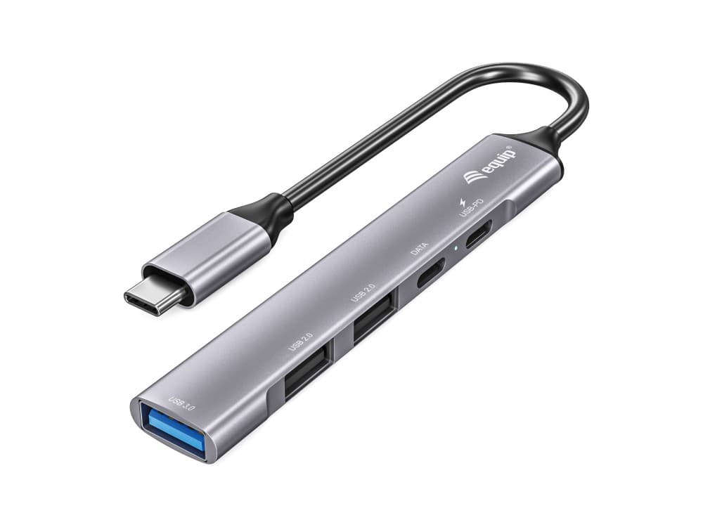 EQUIP LIFE HUB USB-C 5PORT 2xUSB2 1xUSB3 1xUSB-C PD100W