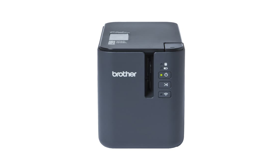 Brother P-Touch PT-P950NW - Impressora de etiquetas - tranferência térmica - Rolo (3,6cm) - 360 x 720 dpi - até 60 mm/ s - LAN, Wi-Fi(n), USB 2.0