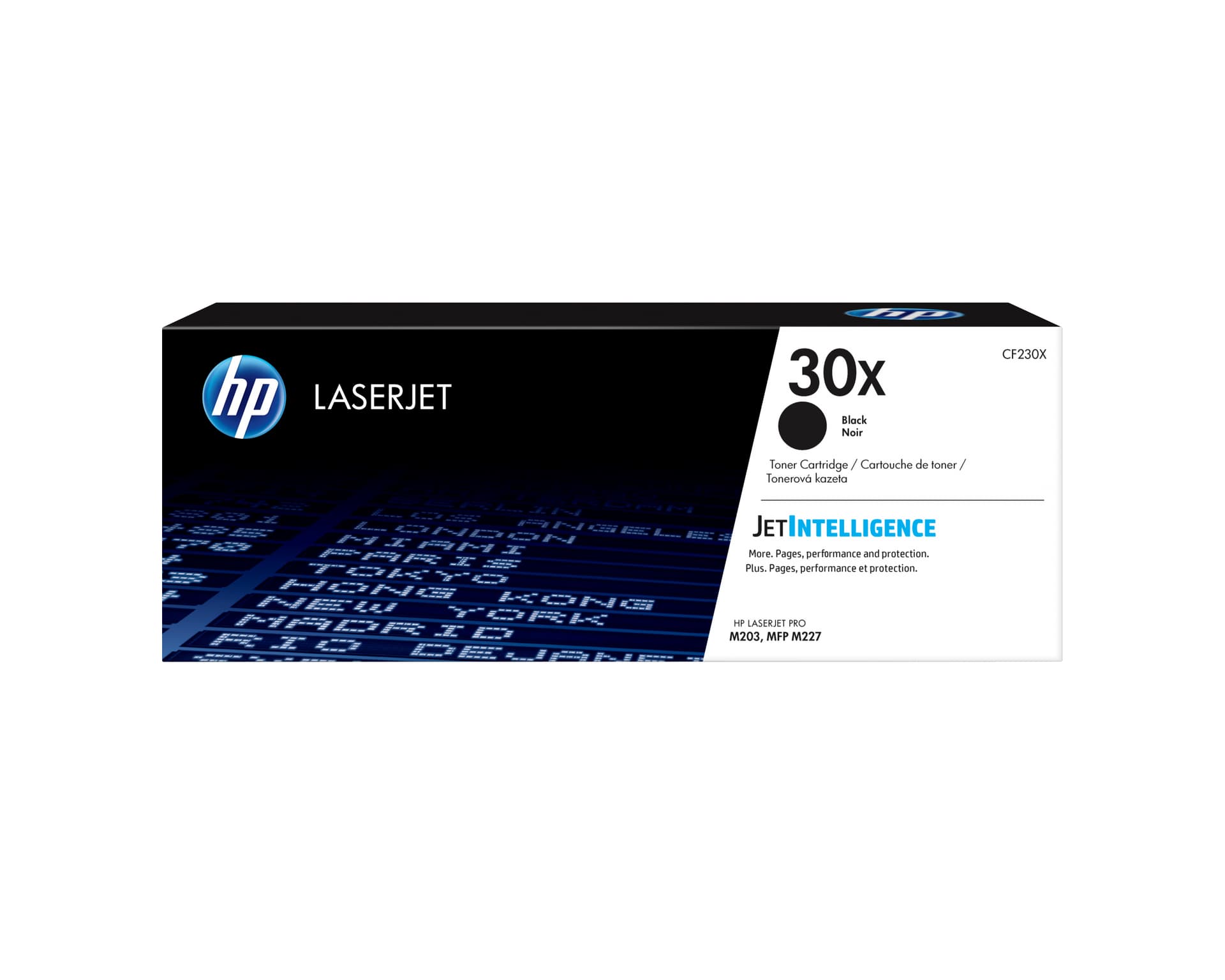 HP 30X original High Capacity LaserJet Toner cartridge CF230X Black XL