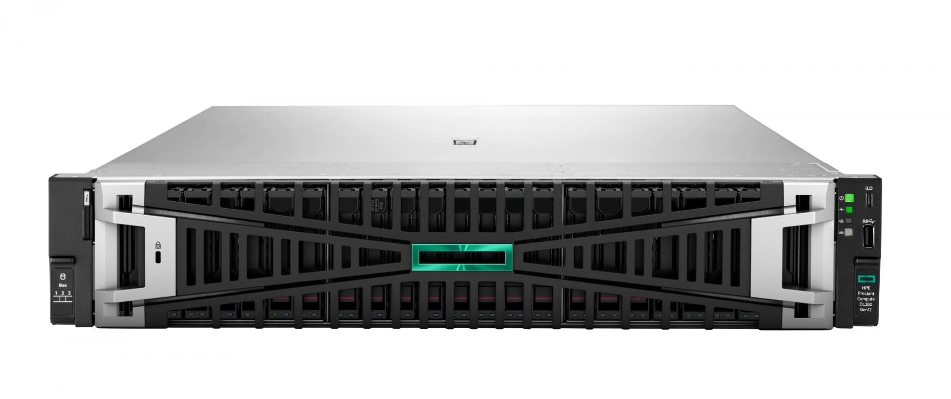 HPE ProLiant Compute DL380 Gen12 - Servidor - montável em bastidor 2U - 2-way - 1 x Xeon 6517P / até 4.2 GHz - RAM 64 GB - hot-swap (permuta) 2.5" compartimento(s) - sem HDD - sem SO - monitor: nenhum