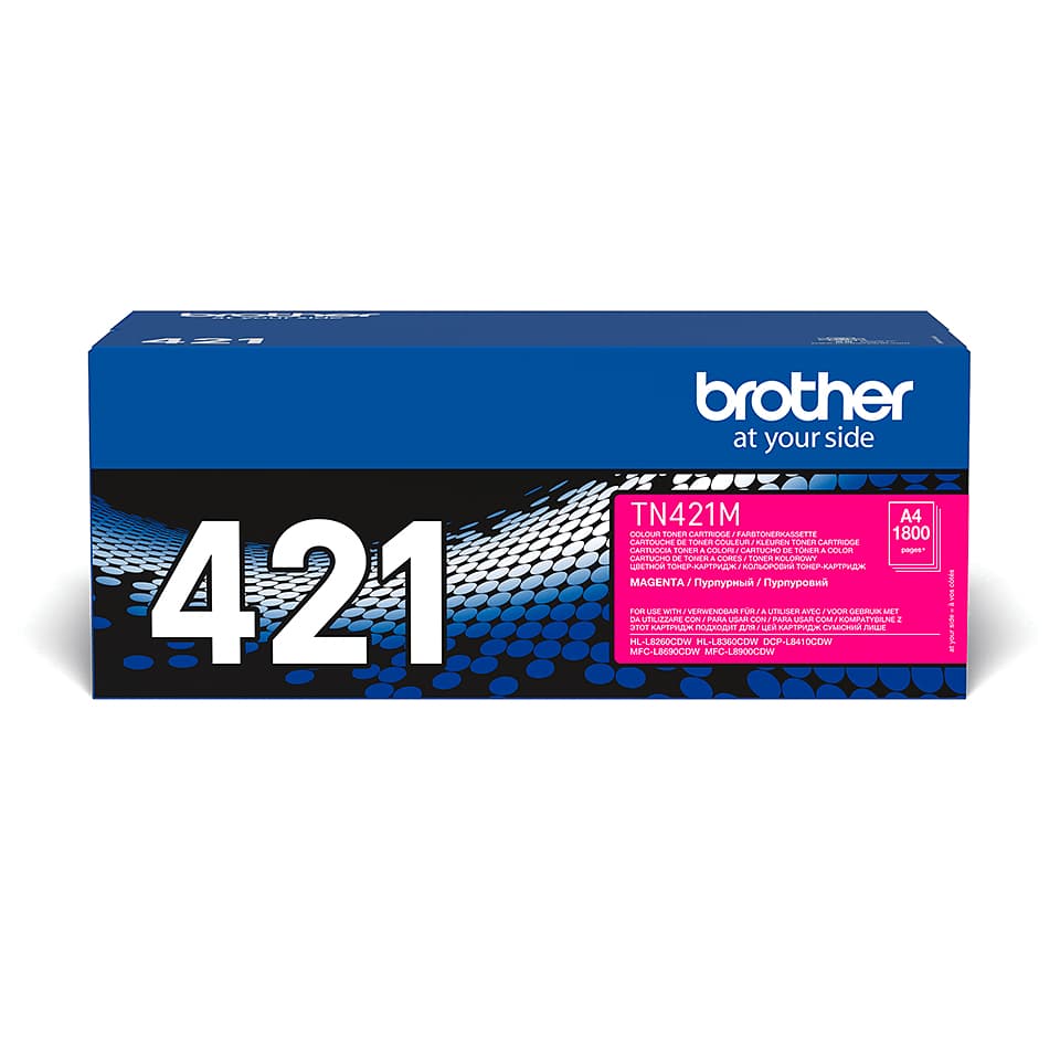 BROTHER TN421M Toner Cartridge Magenta 1.800 pages for HL-L8260CDW L8360CDW
