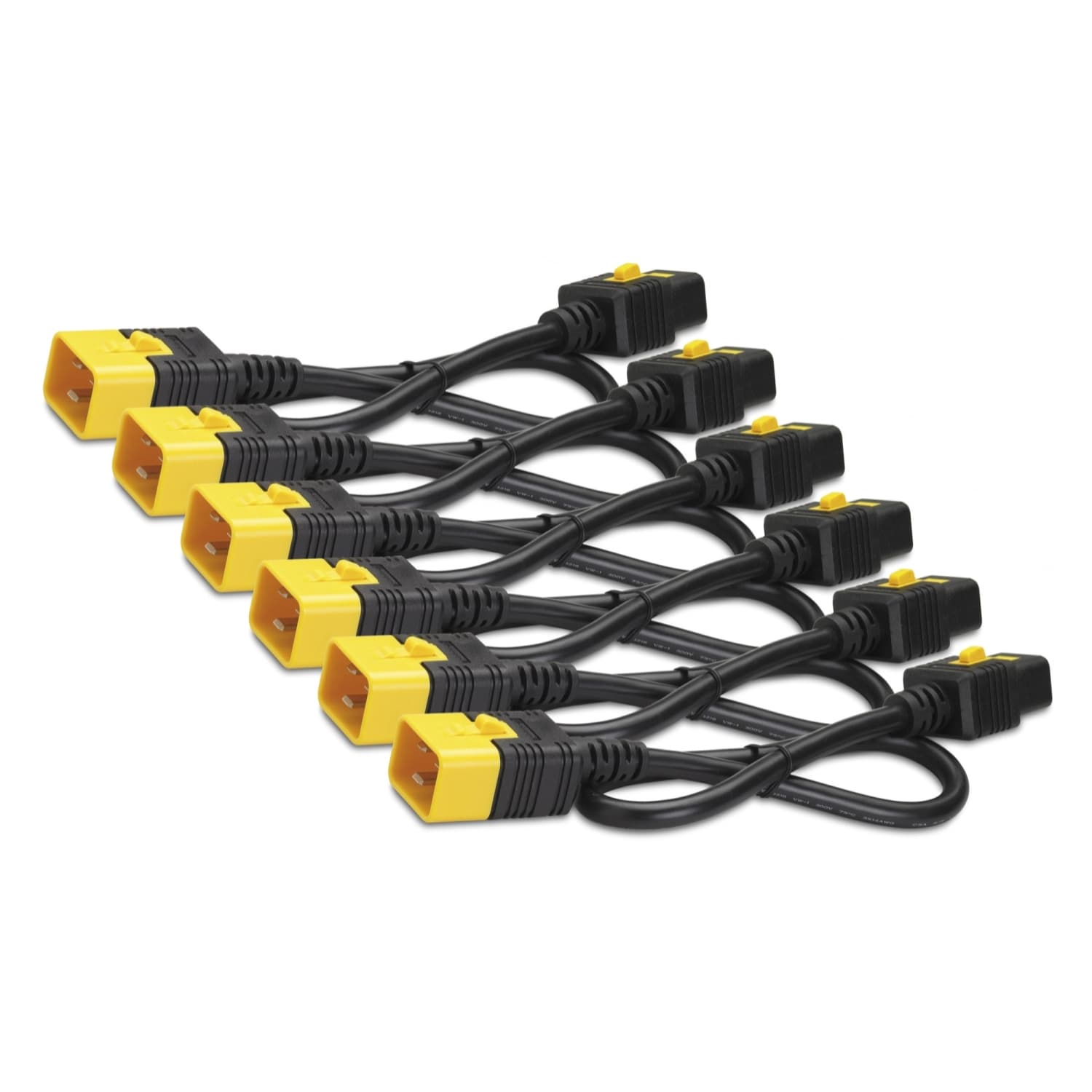 APC - Cabo de alimentação - IEC 60320 C19 para IEC 60320 C20 - AC 240 V - 16 A - 1.22 m - travada - preto - para P/N: SMT2200I-AR, SMT2200R2I-AR, SMT3000I-AR, SMT3000R2I-AR, SRT10RMXLIX806, SRT2200XLI-KR