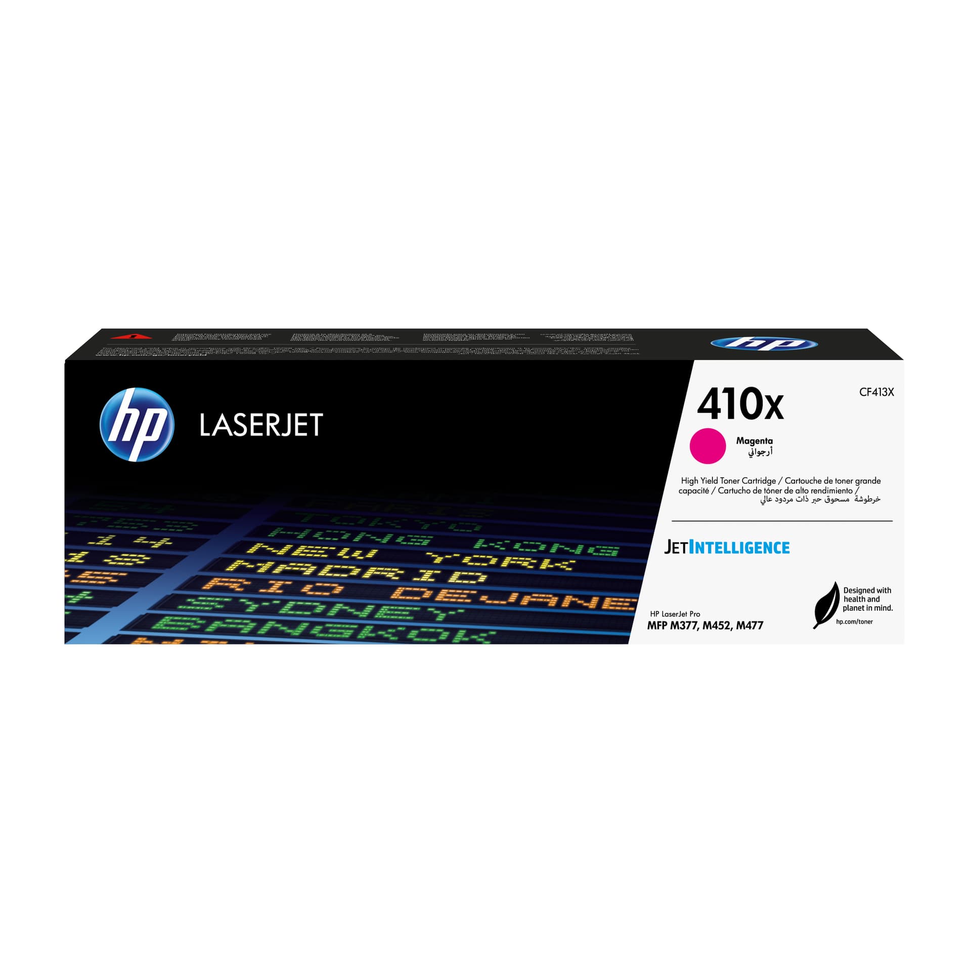 HP 410X original Toner cartridge CF413X magenta HY