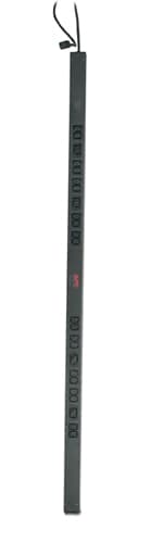 APC Basic Rack-Mount PDU - Faixa de distribuição de energia (montável em bastidor) - AC 230 V - 3680 watt - entrada: IEC 60320 C20 - conectores de saída: 24 (power IEC 60320 C13, IEC 60320 C19) - 3 m cabo - preto - para P/N: AR4038LA, NBPD0150, SMX3K