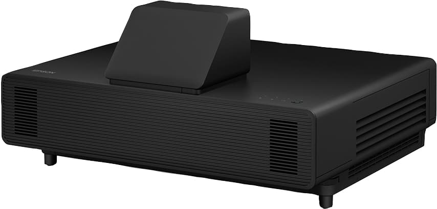 Epson EB-805F - 3 projetores LCD - 5000 lumens (branco) - 5000 lumens (cor) - Full HD (1920 x 1080) - 16:9 - 1080p - lentes de projeção de distância ultra curta - LAN - preto