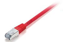 EQUIP CHICOTE CAT6 S/FTP 1M VERMELHO