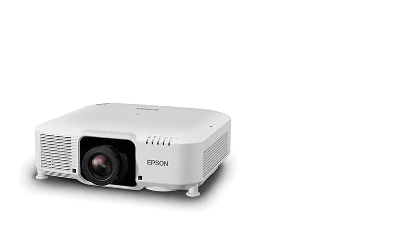 Epson EB-PU2010W - 3 projetores LCD - 10000 lumens (branco) - 10000 lumens (cor) - WUXGA (1920 x 1200) - 16:10 - 1080p - LAN - branco