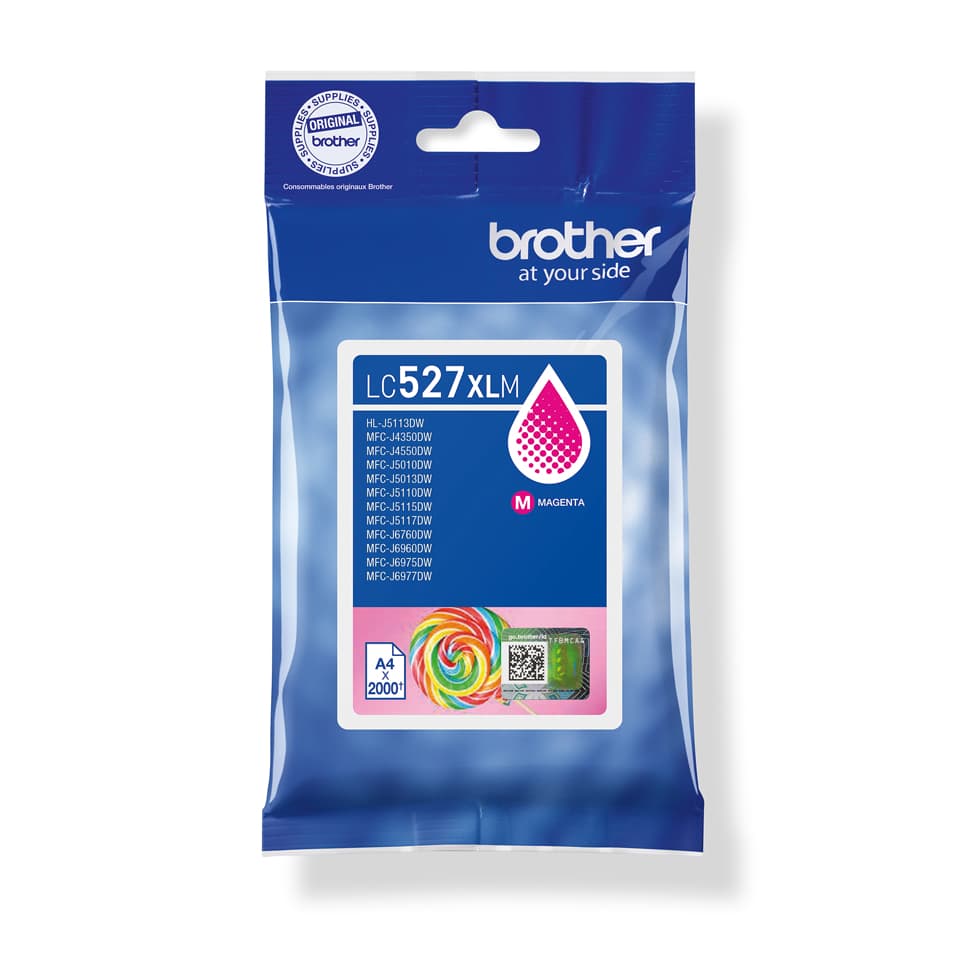 BROTHER TINTEIRO MAGENTA LC527XLM