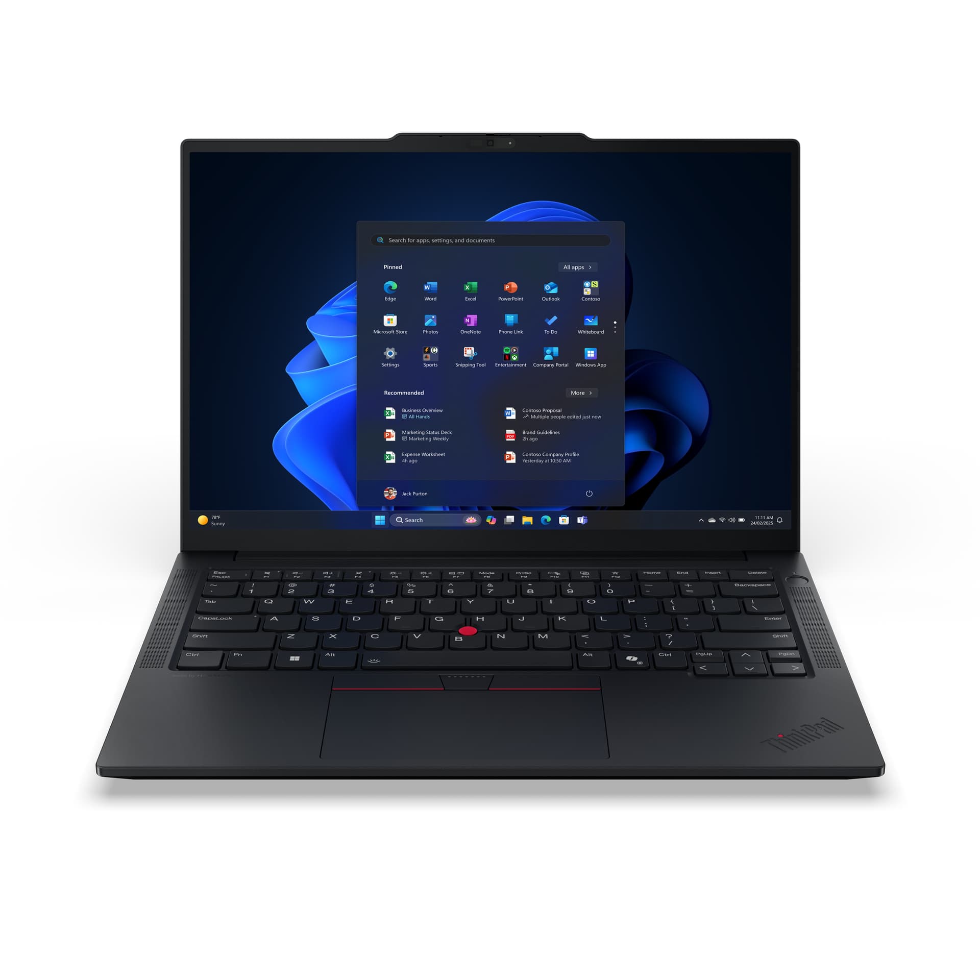 Lenovo ThinkPad E14 Gen 7 (Intel) Copilot+ PC, Intel Core Ultra 5, 35,6 cm (14"), 1920 x 1200 pixels, 16 GB, 512 GB, Windows 11 Pro