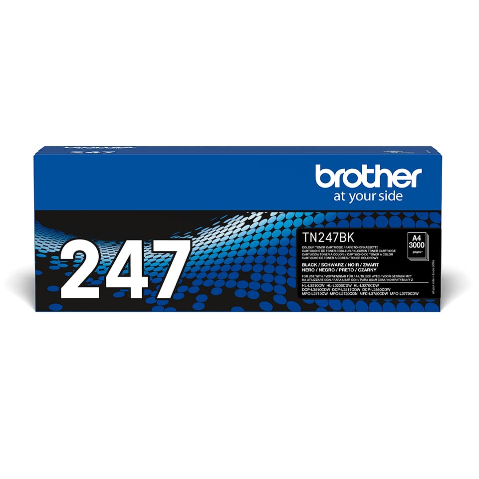 BROTHER Black high yield toner TN247BK